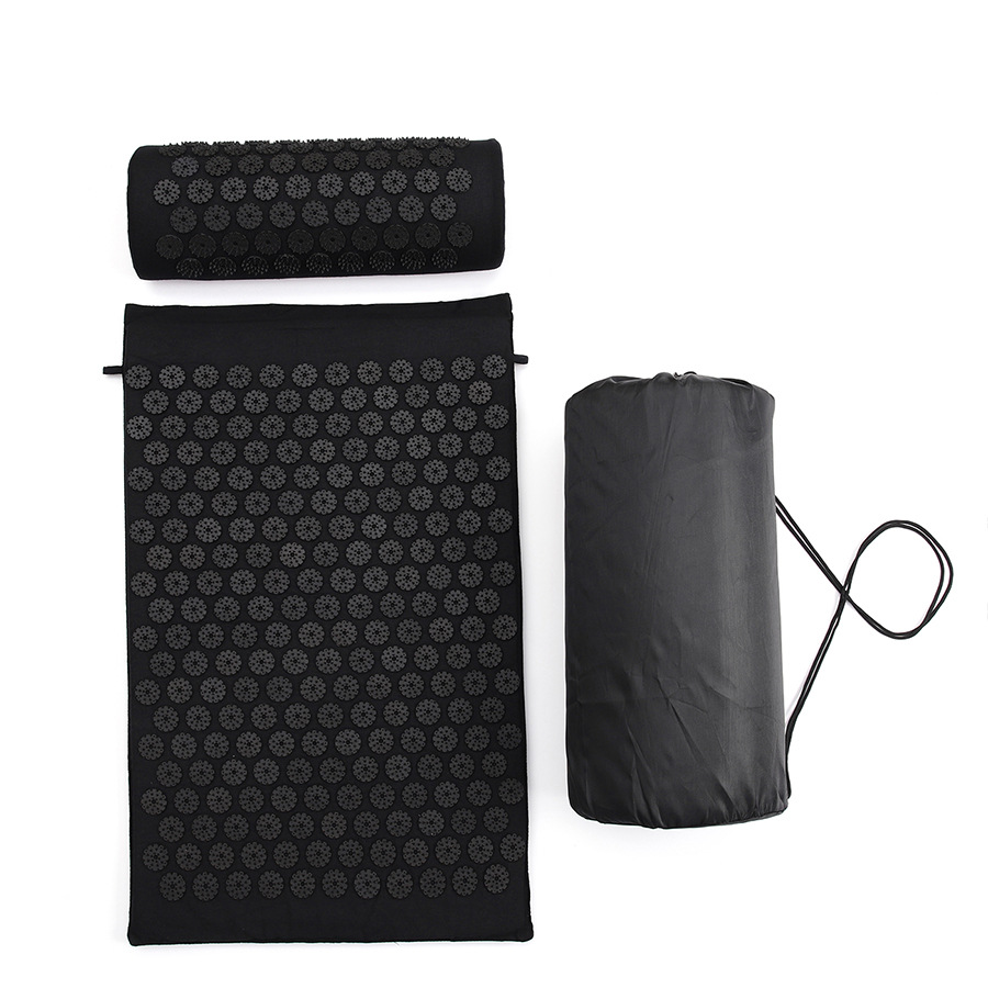 DeepRelief Acupressure Mat & Pillow Set ? Full-Body Tension Relief and Deep Relaxation