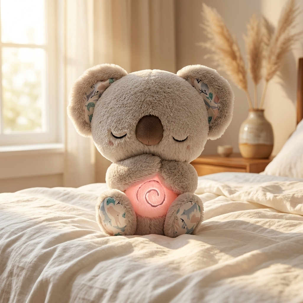MoonBreathe Calming Companion - Sleep & Anxiety Relief Plush