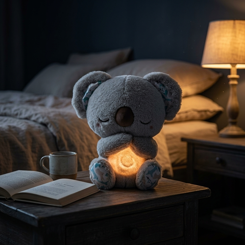 MoonBreathe Calming Companion - Sleep & Anxiety Relief Plush