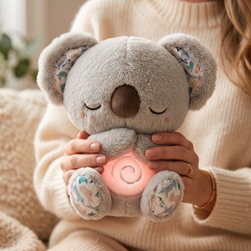 MoonBreathe Calming Companion - Sleep & Anxiety Relief Plush